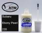 Preview: Subaru, Ebony Pearl, 235: 20ml Lackstift, von ATW Autoteile West.